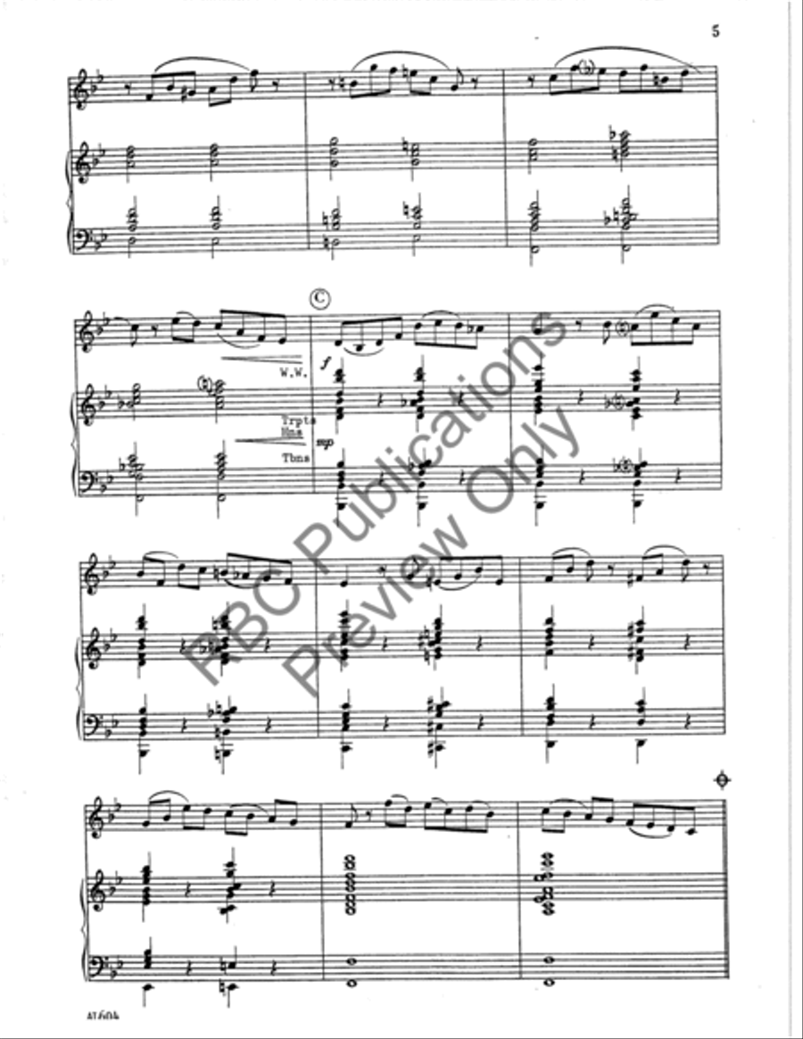 Palo Alto Alto Sax And Band (Score) Alto Saxophone scores gallery preview page 6