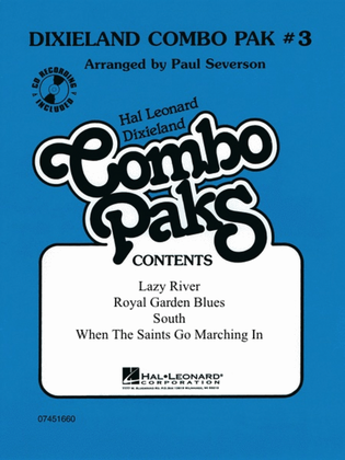 Book cover for Dixieland Combo Pak 3