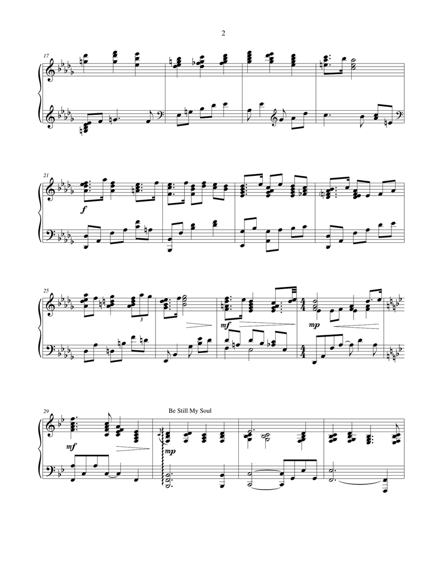 Hymn Medleys: Piano Solo Arrangements Piano Solo scores gallery preview page 5