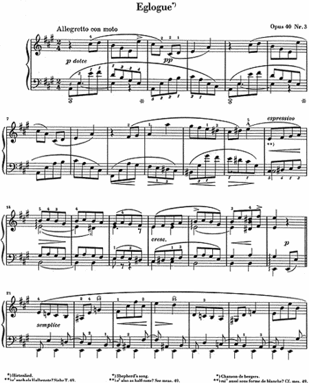 Selected Piano Works – Character Pieces