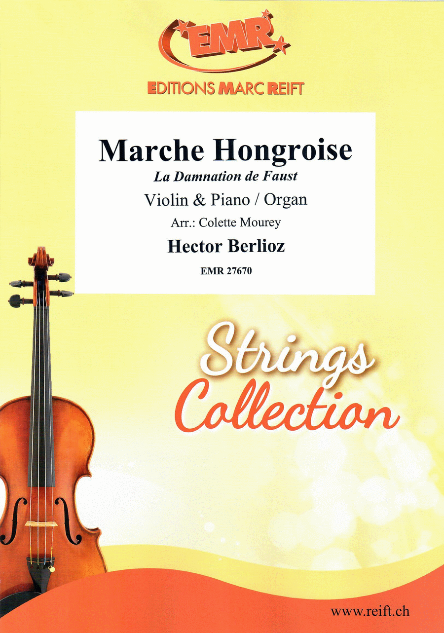 Marche Hongroise Violin Solo scores gallery preview page 1