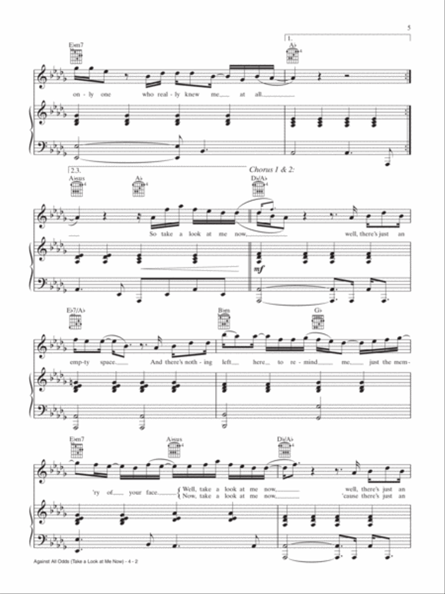 Best Romance Songs Best Romance Songs Piano, Vocal, Guitar scores gallery preview page 6