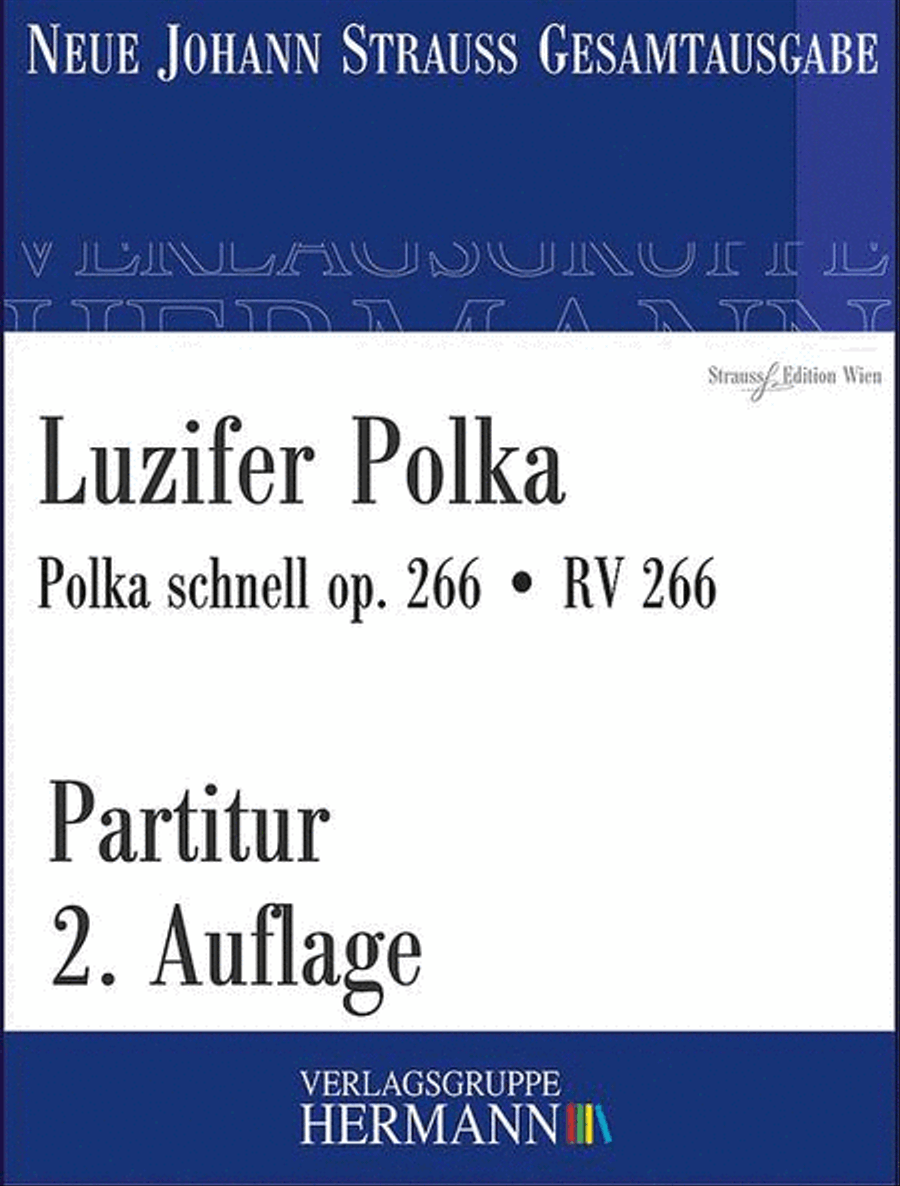 Luzifer Polka op. 266 RV 266 Orchestra scores gallery preview page 1