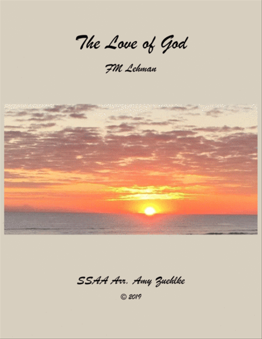 The Love of God - SSAA SSAA scores gallery preview page 1