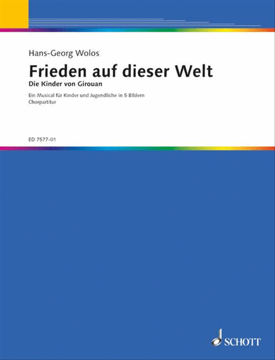 Frieden auf dieser Welt Choir scores gallery preview page 1