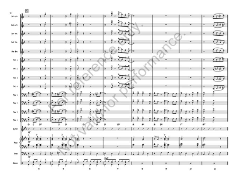 Trombones Under The Tree Jazz Ensemble scores gallery preview page 11