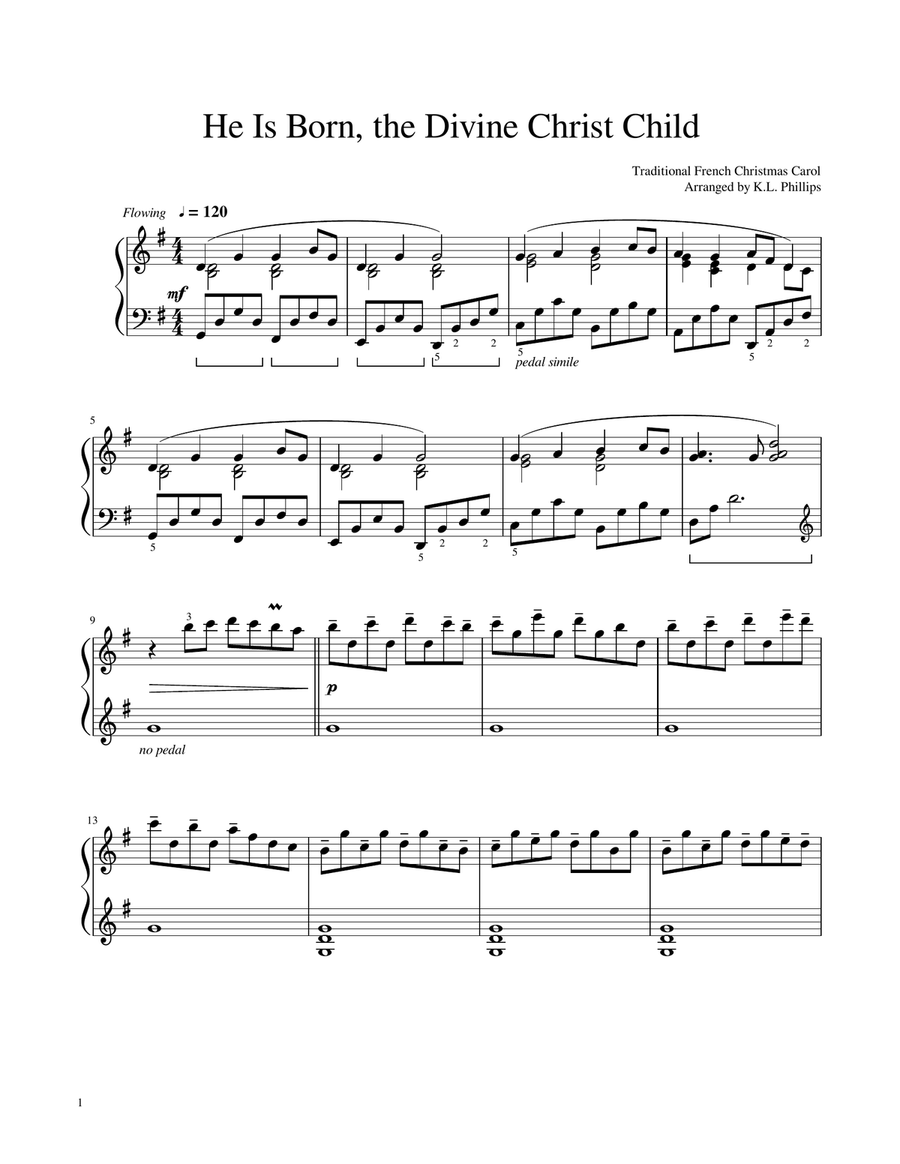 Five Christmas Piano Solos - Intermediate Level Piano Solo scores gallery preview page 4