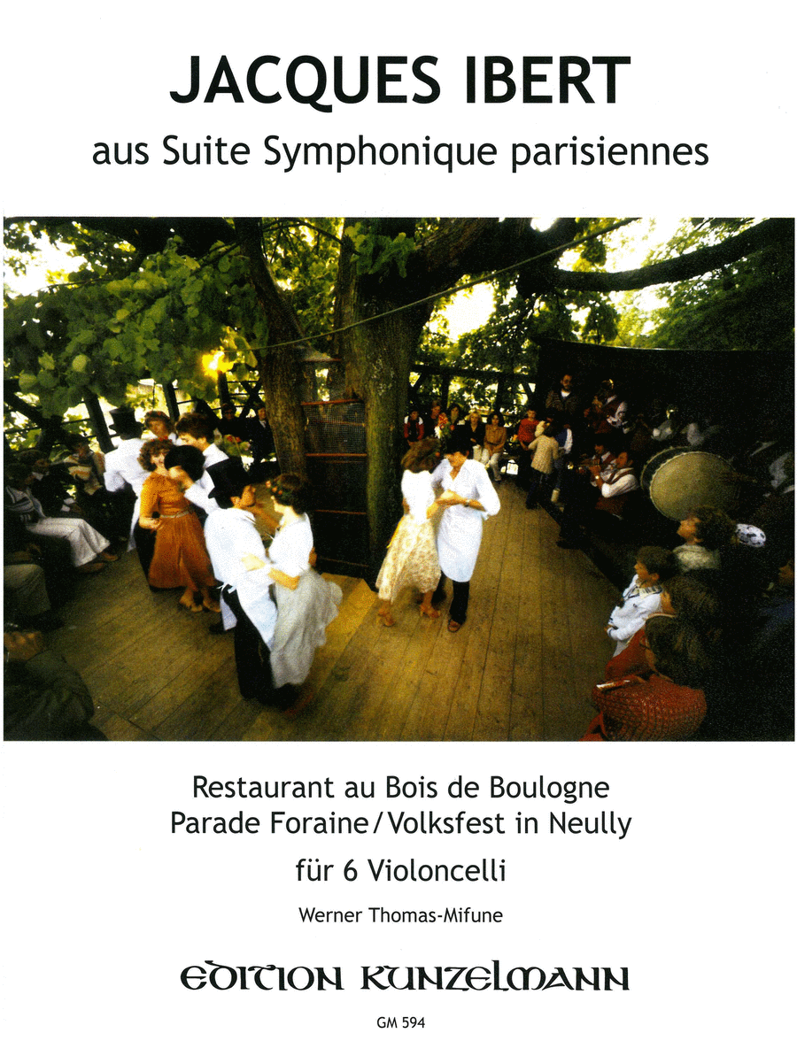 from: Suite Symphonique parisiennes Cello scores gallery preview page 1
