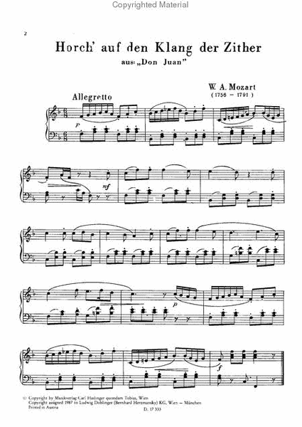 Von Mozart bis Verdi