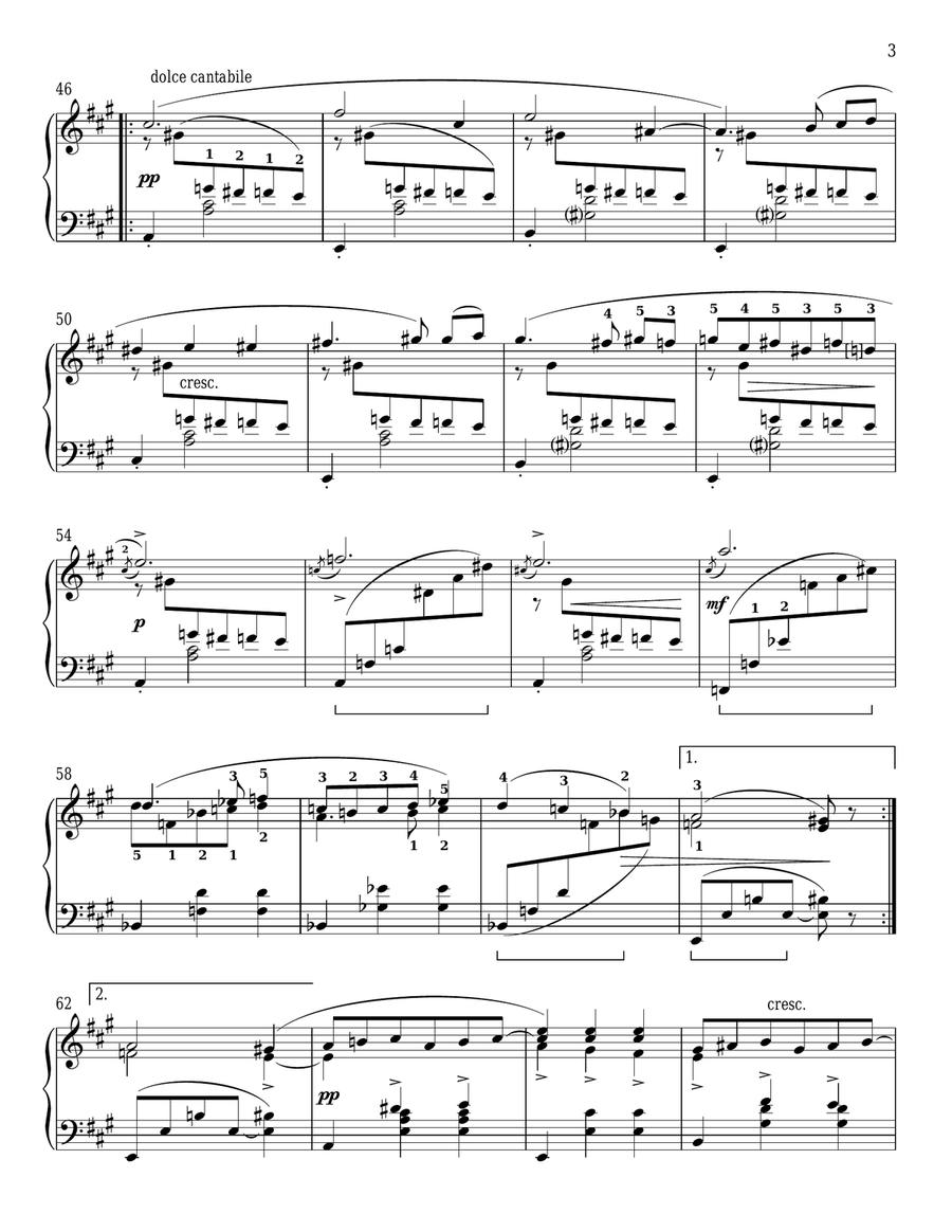 Honeysuckle Piano Solo scores gallery preview page 3