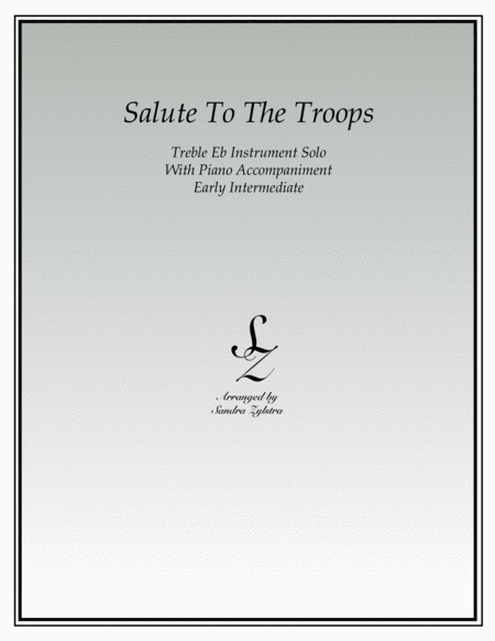 Salute To The Troops (treble Eb instrument solo) image number null