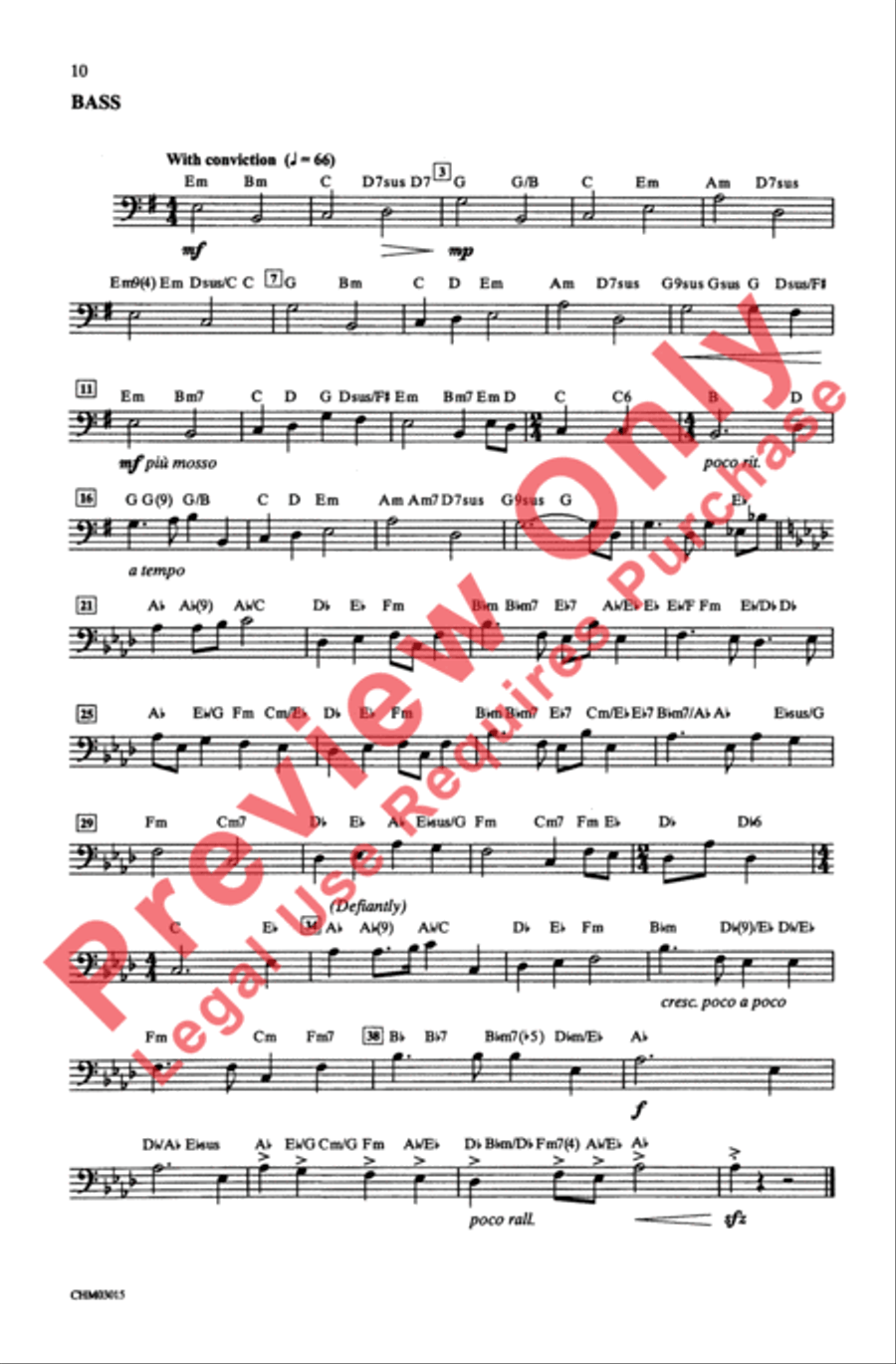 Make Them Hear You Make Them Hear You Men's Choir scores gallery preview page 9