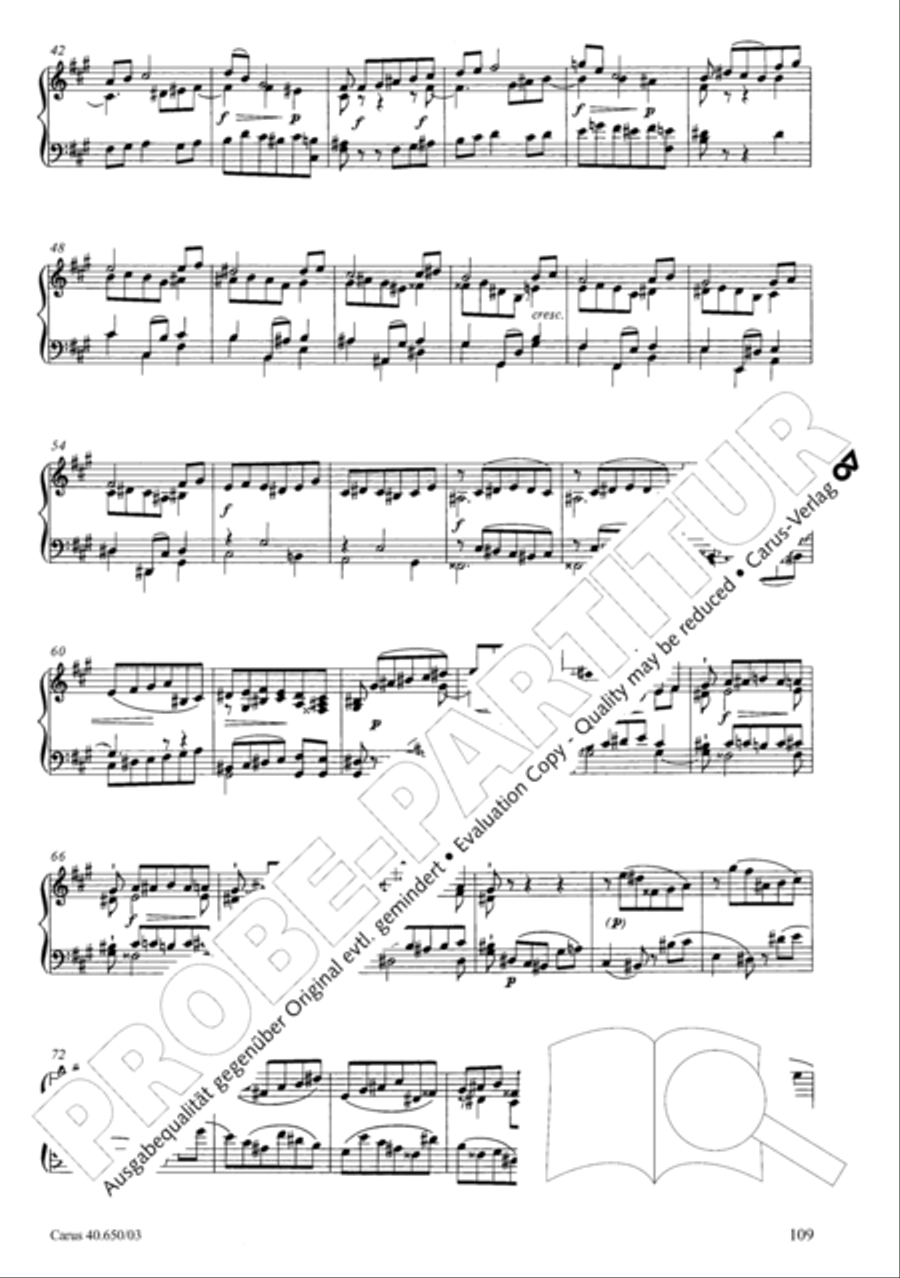 Petite Messe solennelle 4-Part scores gallery preview page 112