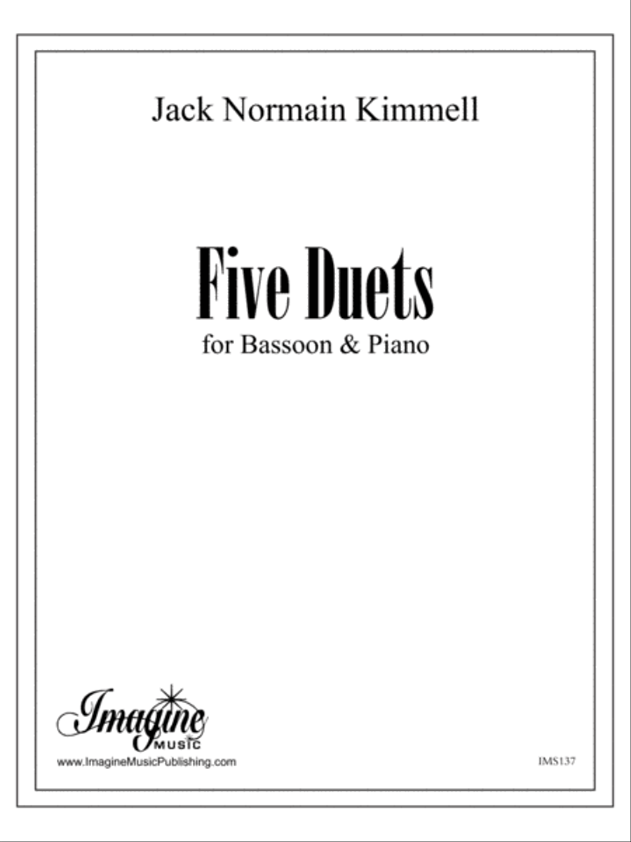 Five Duets Five Duets Bassoon Solo scores gallery preview page 3
