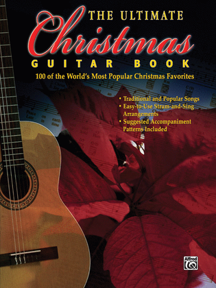 Book cover for The Ultimate Christmas Guitar Book