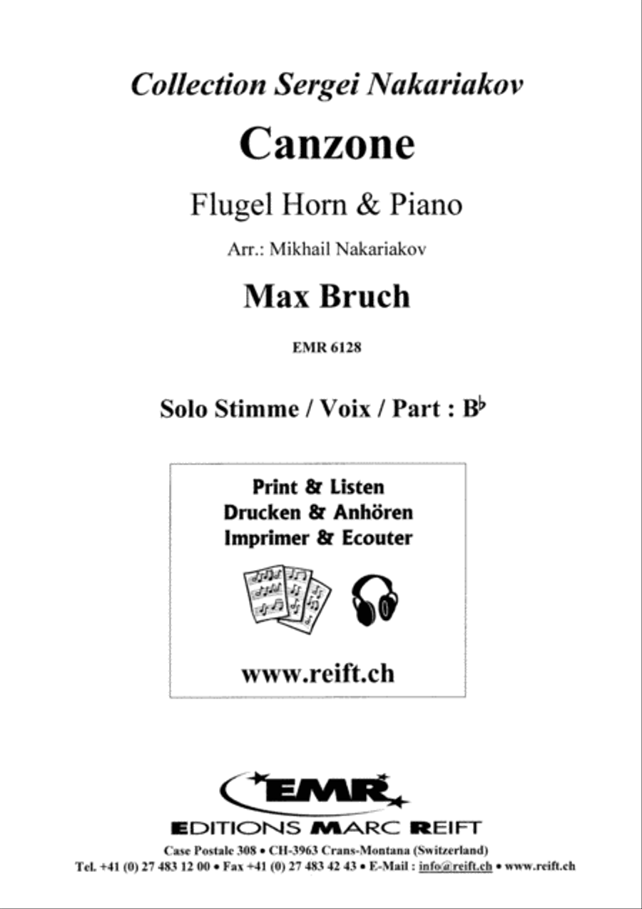 Canzone Canzone Flugelhorn scores gallery preview page 8
