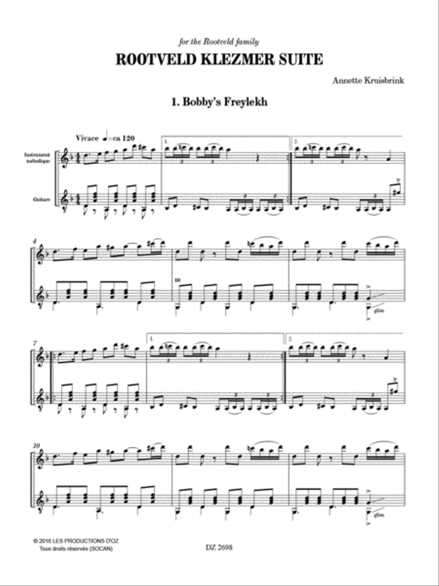 The Ocean Train Classical Guitar scores gallery preview page 2