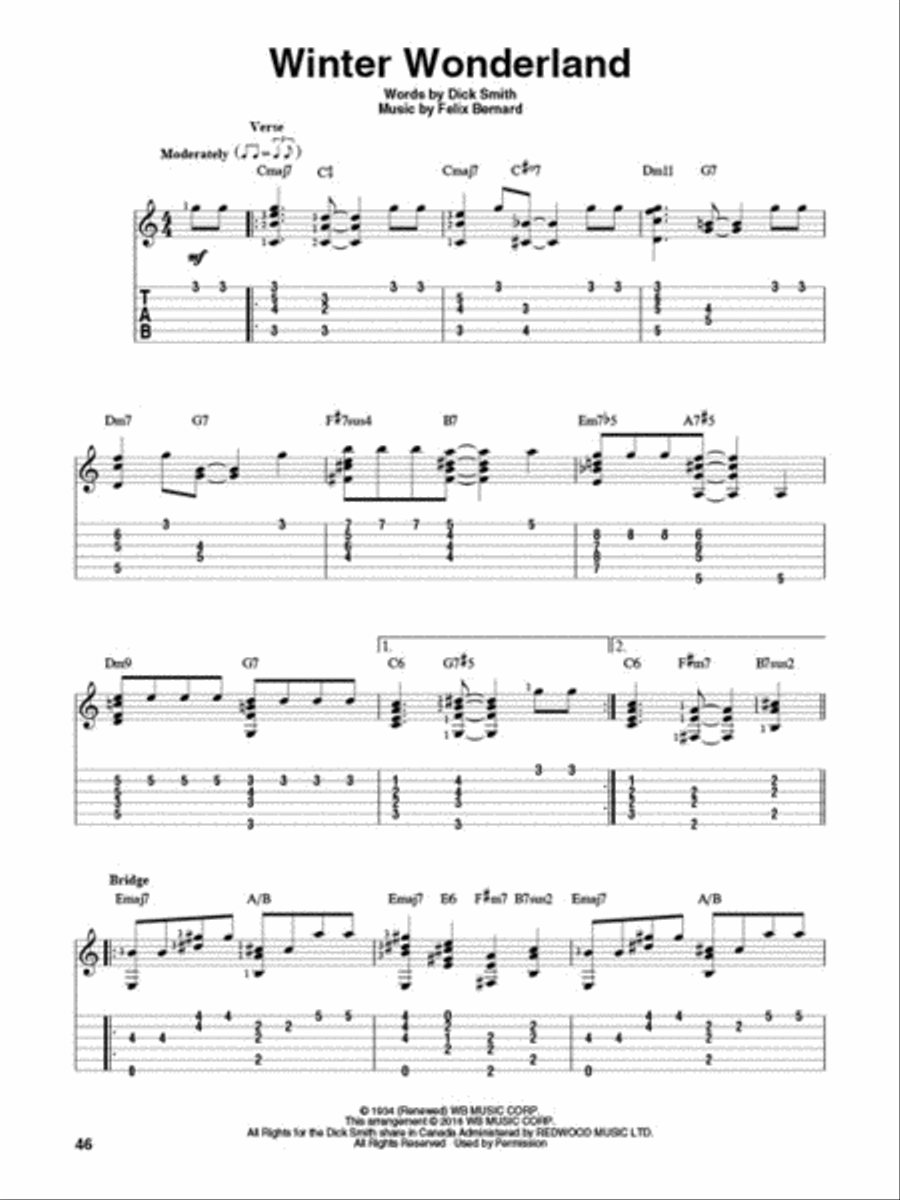 Christmas Jazz Electric Guitar scores gallery preview page 5