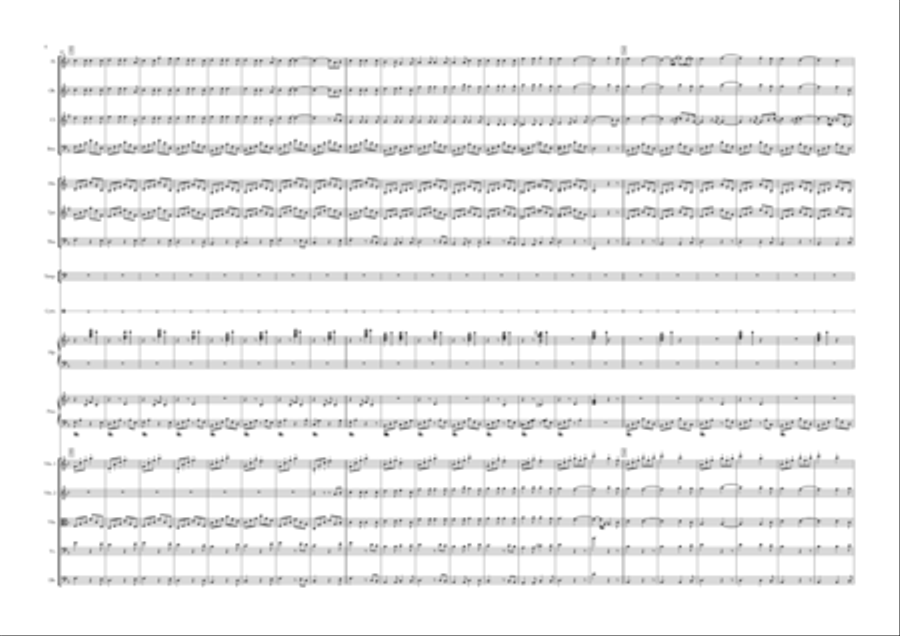 Hallelujah Hallelujah Full Orchestra scores gallery preview page 4