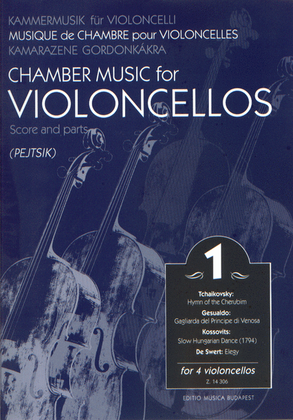 Book cover for Chamber Music for/ Kammermusik für Violoncelli 1