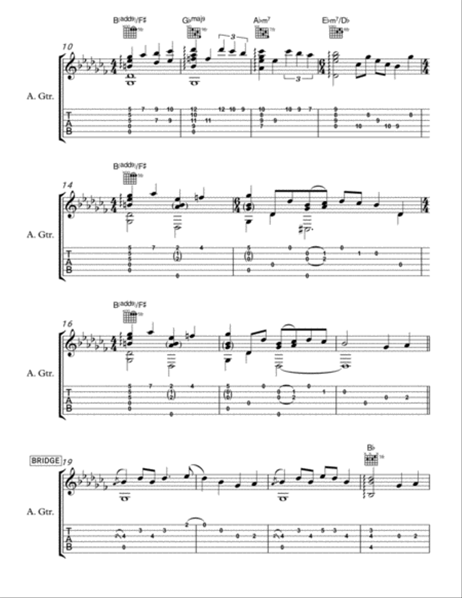 Homecoming Acoustic Guitar scores gallery preview page 2