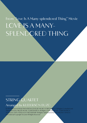 Love Is A Many-splendored Thing
