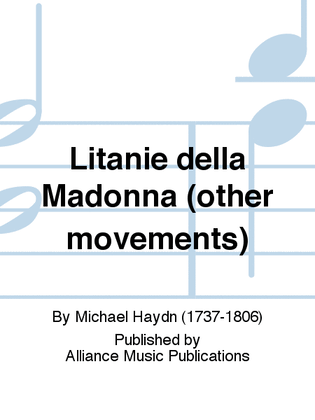 Book cover for Litanie della Madonna (other movements)