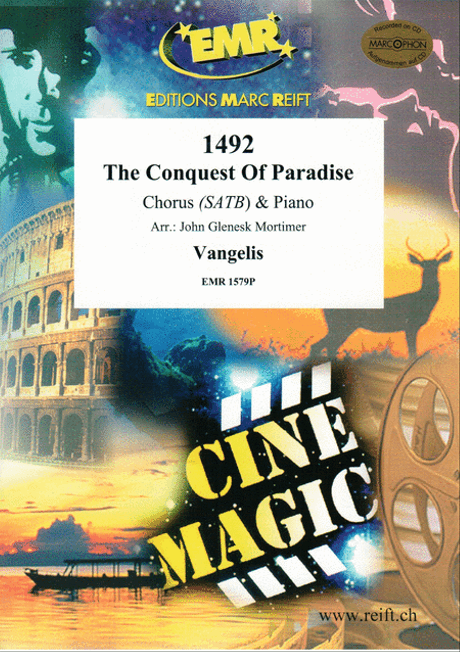 1492 The Conquest Of Paradise 4-Part scores gallery preview page 1