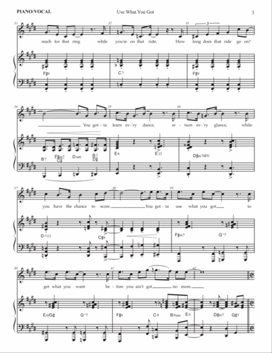 Use What You Got Small Ensemble scores gallery preview page 5