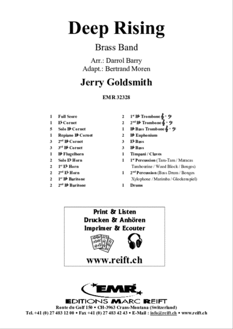Deep Rising Brass Band scores gallery preview page 2