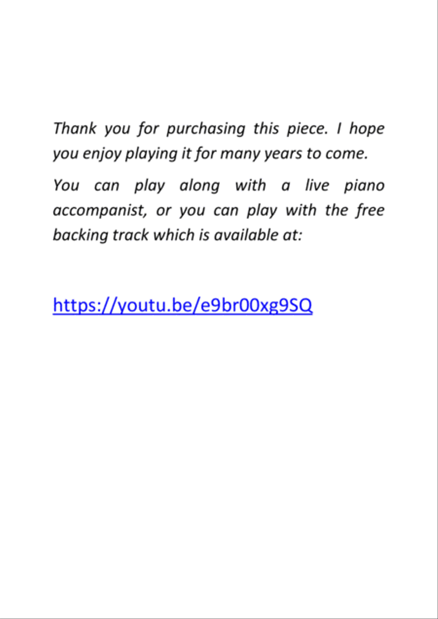 Nessun Dorma - violin and piano with FREE BACKING TRACK to play along Violin Solo scores gallery preview page 2