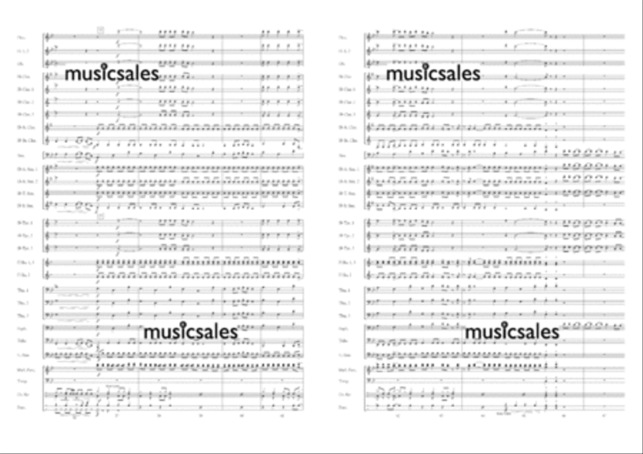 Bon Jovi - Rock Mix Concert Band scores gallery preview page 5