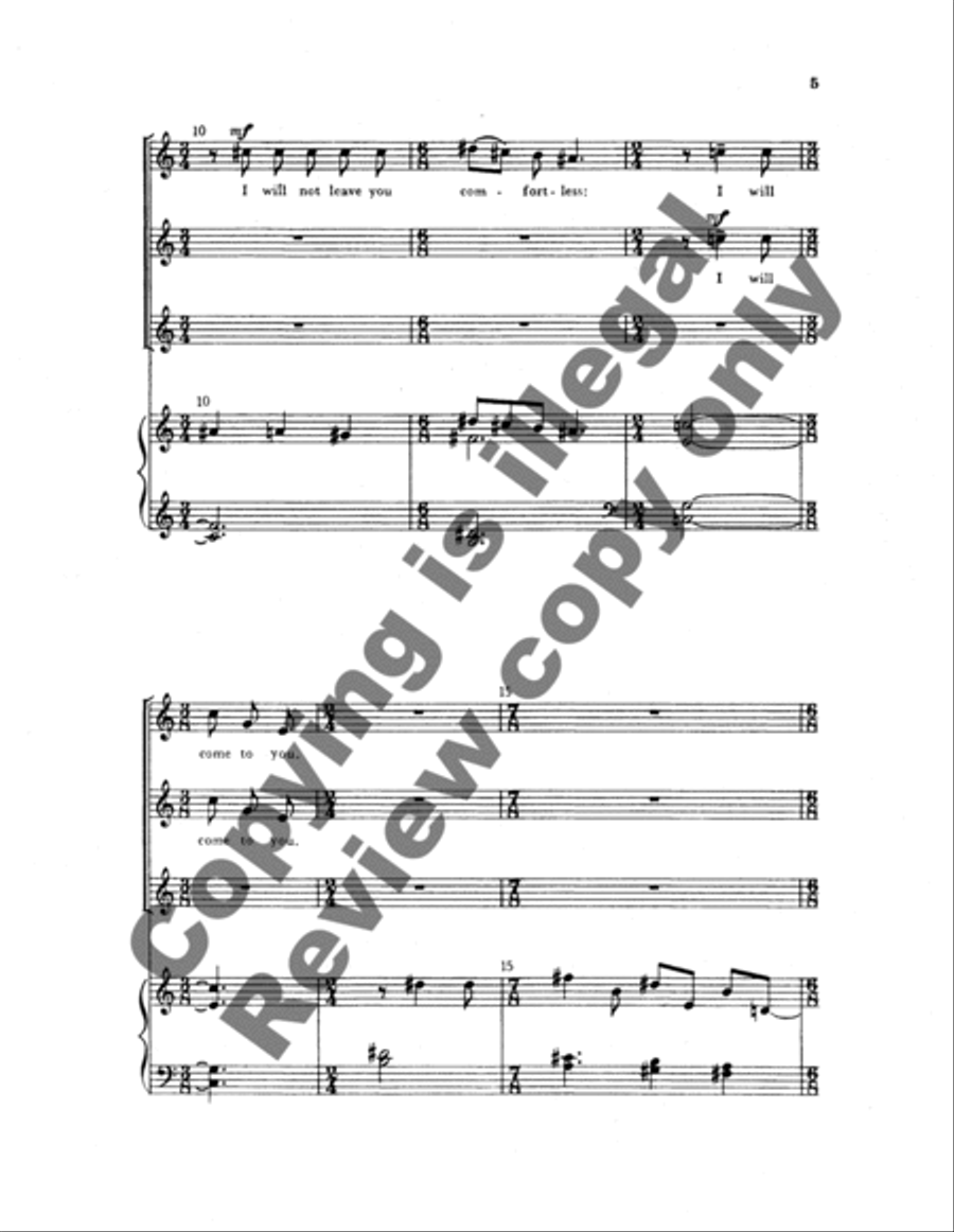 If Ye Love Me If Ye Love Me SSA scores gallery preview page 7