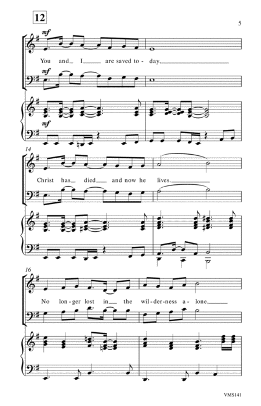 People Rejoice! People Rejoice! 4-Part scores gallery preview page 9