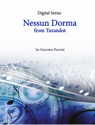 Nessun Dorma from Turandot for String Trio (or Wind Trio or Mixed Trio) Music for Three