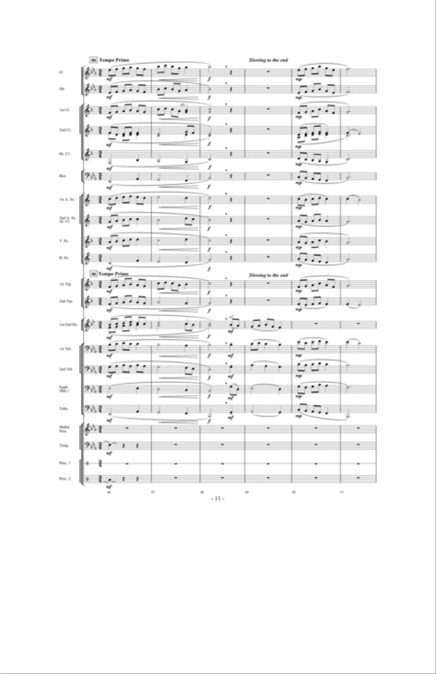 Divinum Mysterium Concert Band scores gallery preview page 10