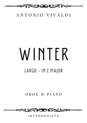 Book cover for Vivaldi - Largo from Winter (The Four Seasons) in C Major - Intermediate