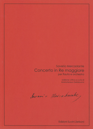 Book cover for Concerto in Re maggiore