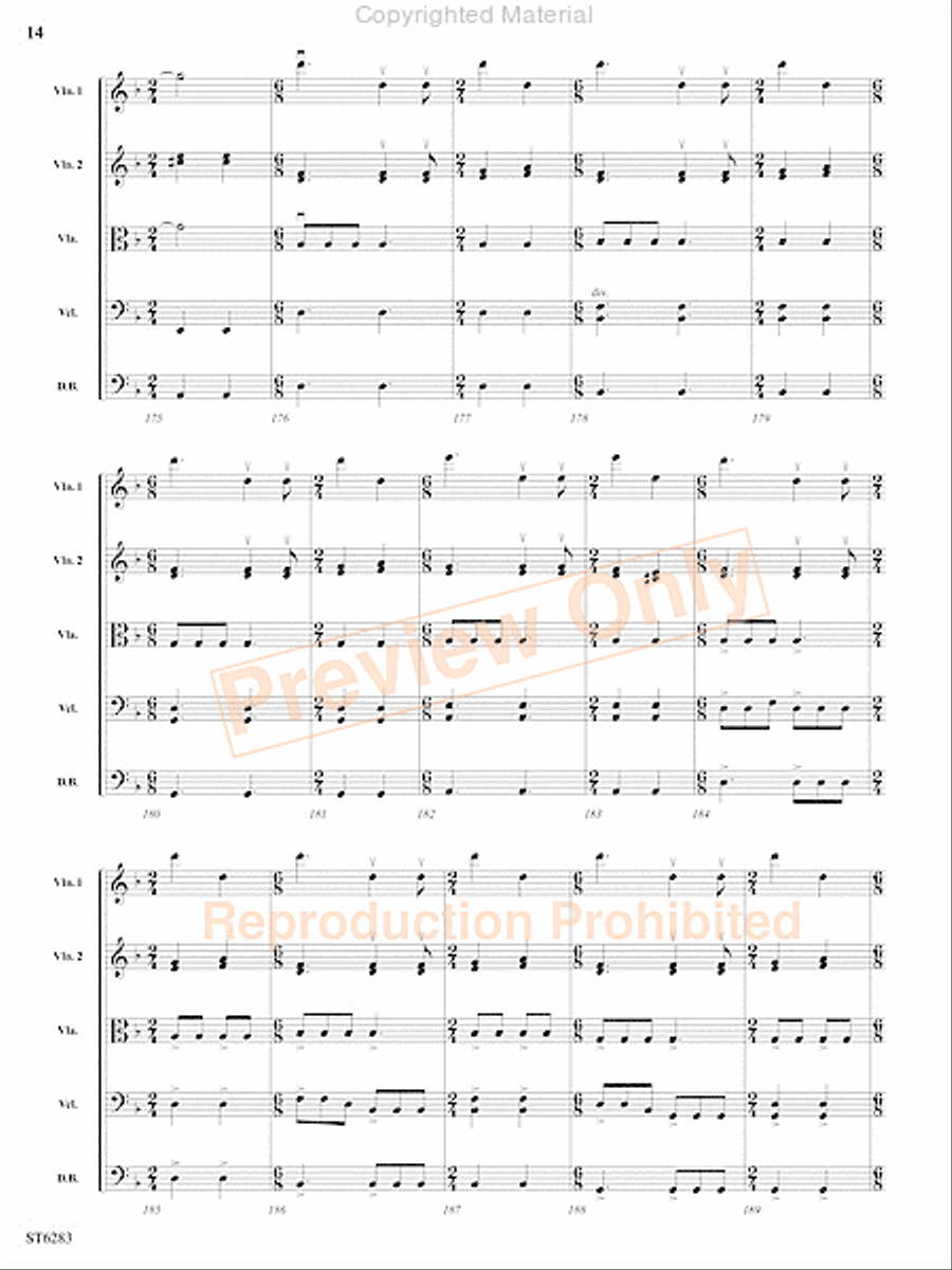 Orion and the Scorpion String Orchestra scores gallery preview page 15