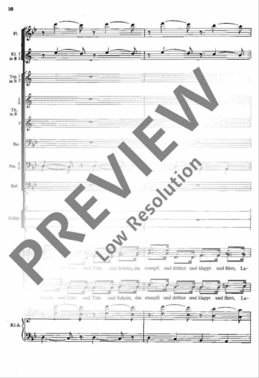Die Musik kommt Die Musik kommt TTBB scores gallery preview page 16