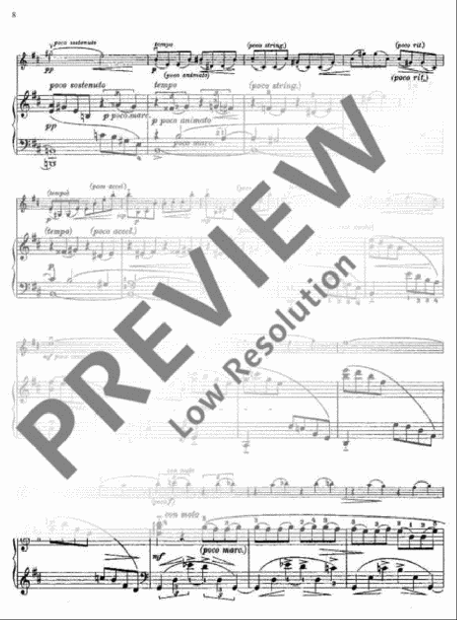 Two Pieces Violin Solo scores gallery preview page 9