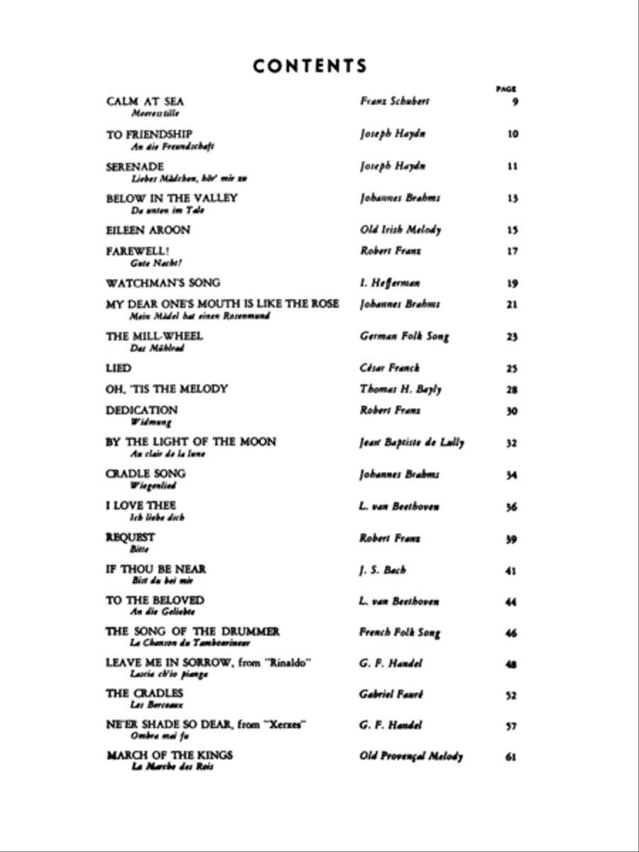 Pathways of Song, Volume 2 Medium-Low Voice scores gallery preview page 3