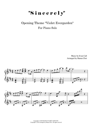 Violet Evergarden Op