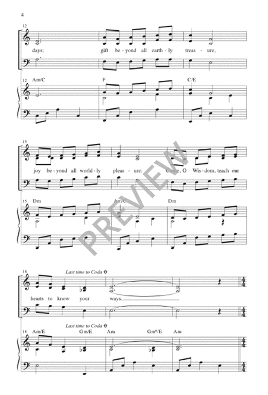 Let Us Pray for Understanding 3-Part scores gallery preview page 5