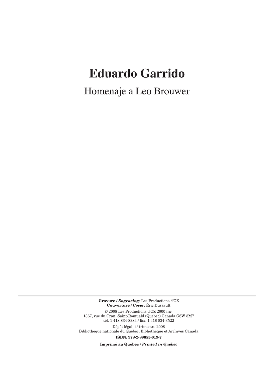Homenaje a Leo Brouwer