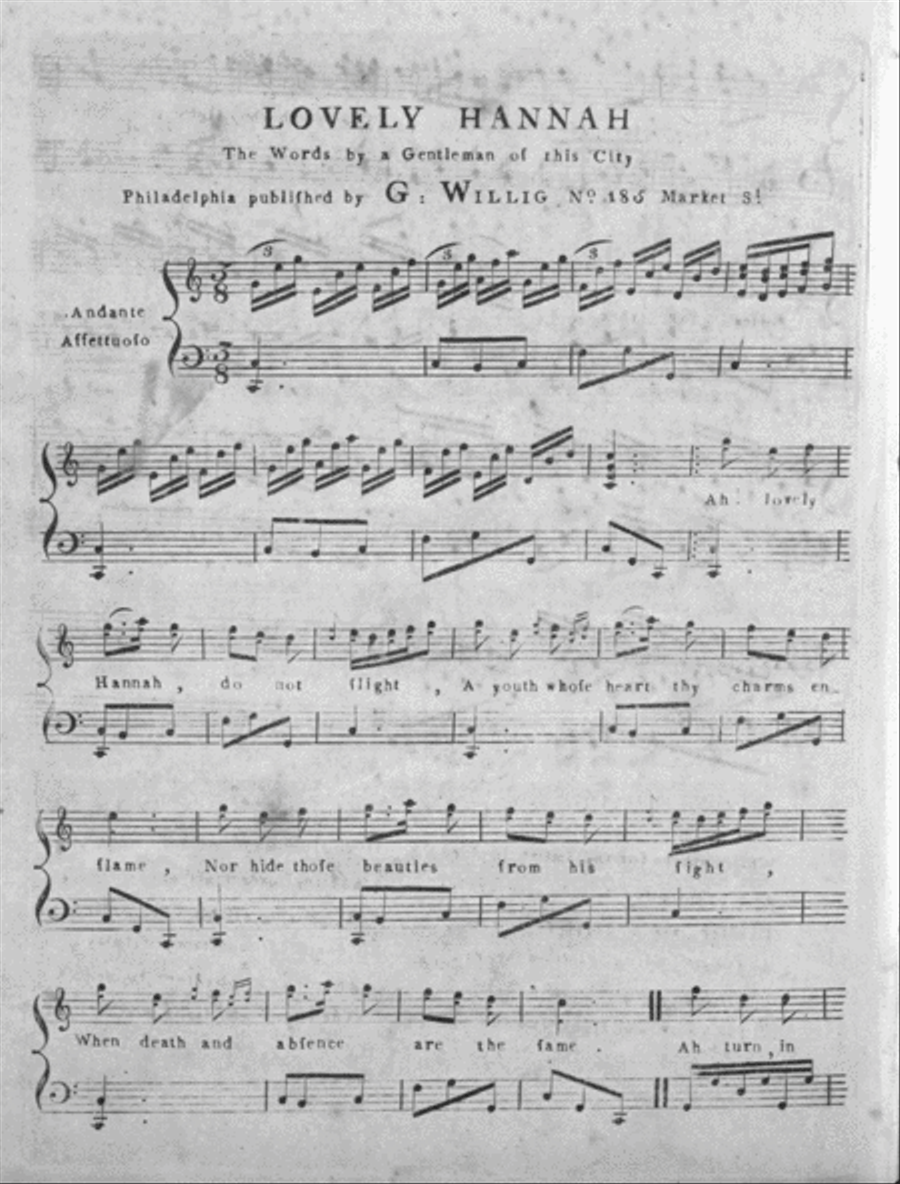 Lovely Hannah Voice scores gallery preview page 1