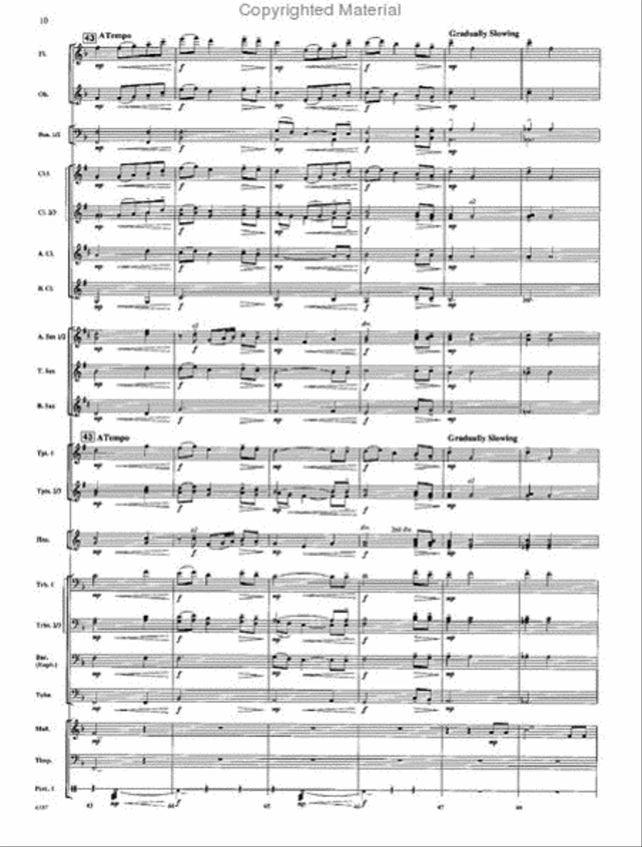 A Child's Lullaby Big Band scores gallery preview page 9
