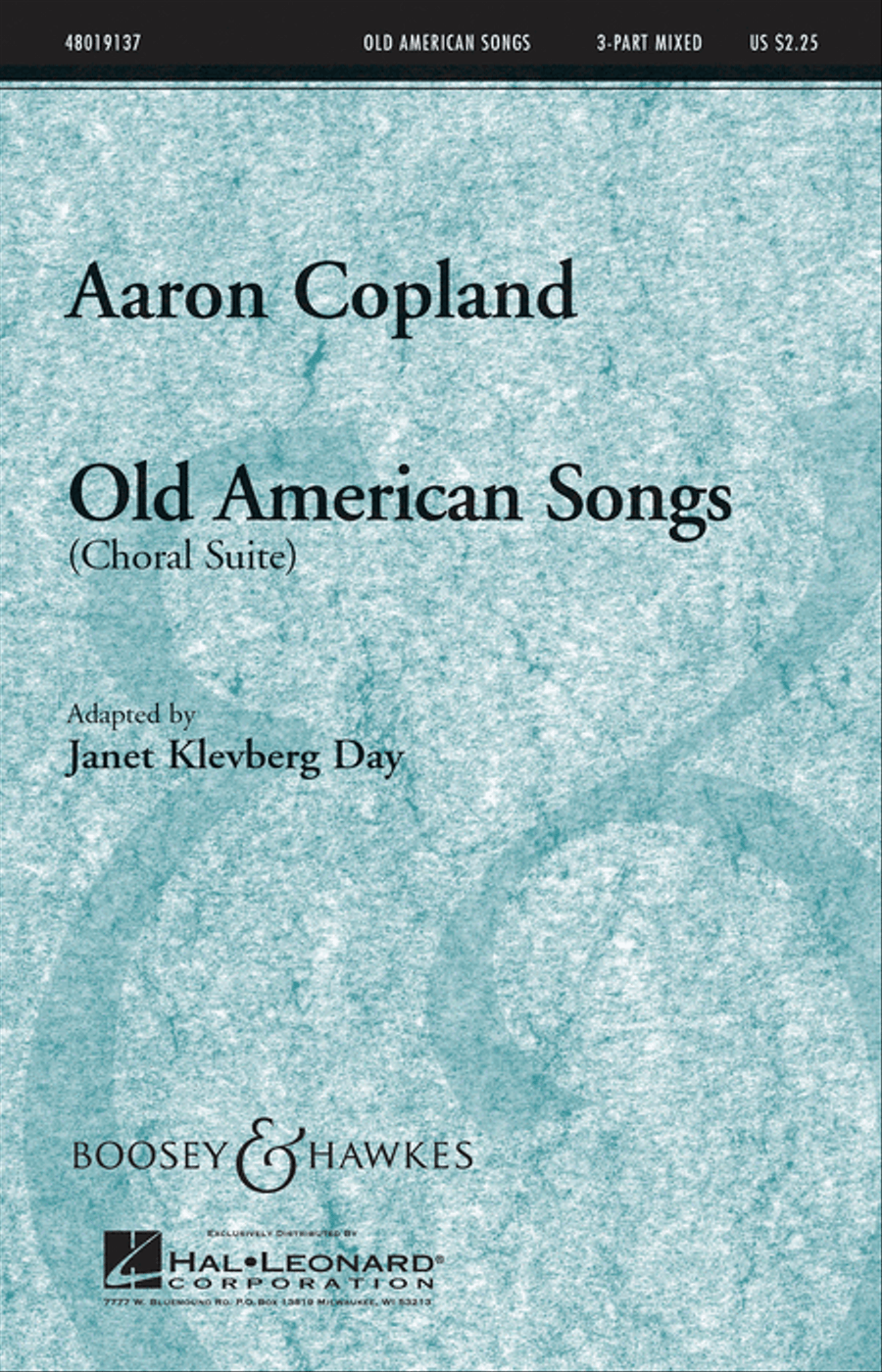 Old American Songs (Choral Suite) 3-Part scores gallery preview page 1