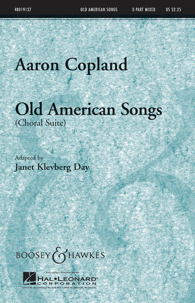 Old American Songs (Choral Suite) image number null