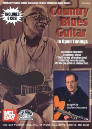 Book cover for Country Blues Guitar In Open Tunings